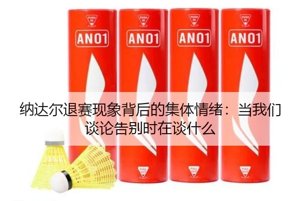 纳达尔退赛现象背后的集体情绪：当我们谈论告别时在谈什么